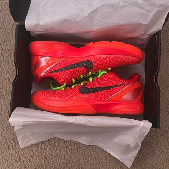 Nike Zoom Kobe 6 Protro ‘Reverse Grinch’ photo review