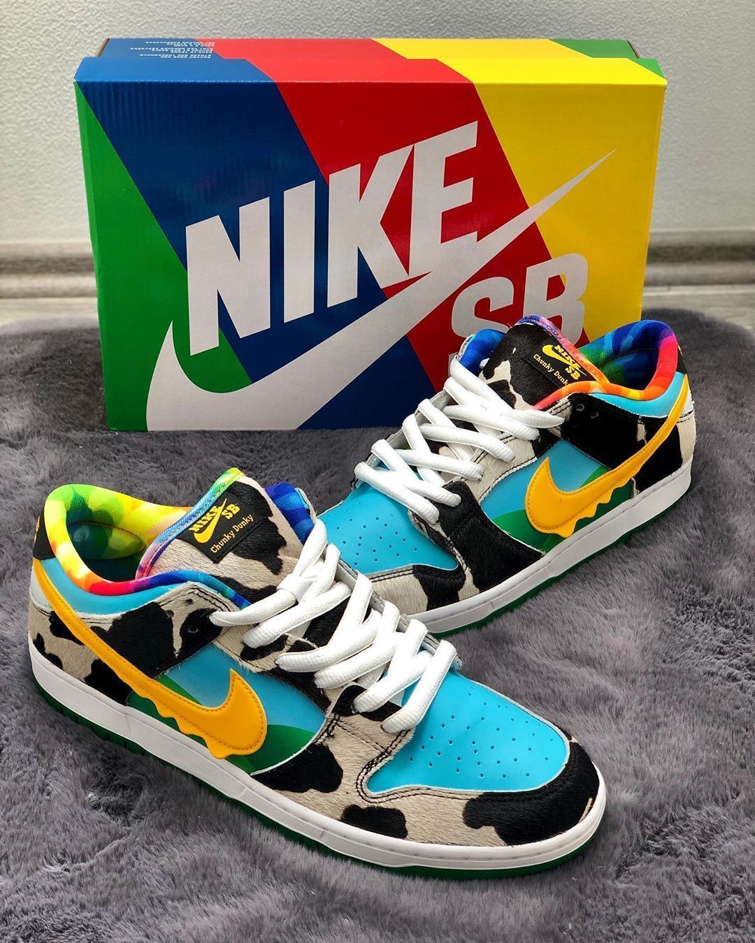 Nike x Ben & Jerry’s SB Dunk Low ‘Chunky Dunky’ photo review