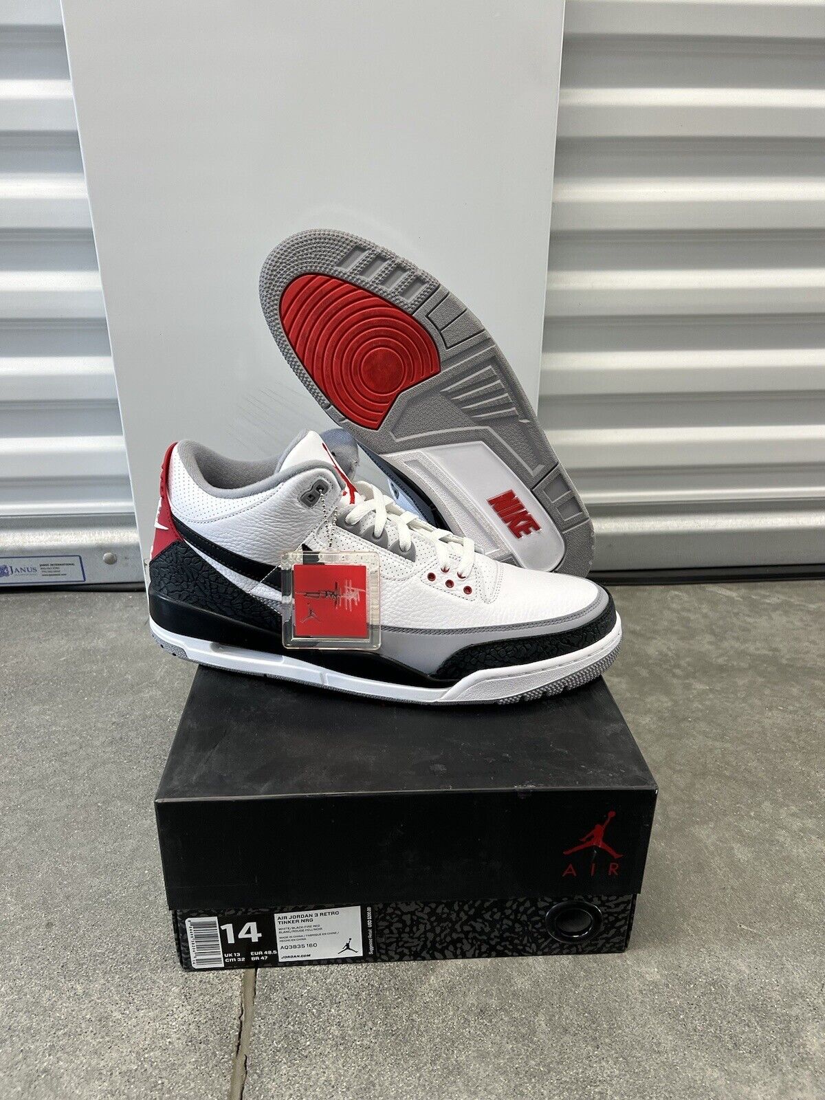 Air Jordan 3 Retro NRG ‘Tinker’ photo review