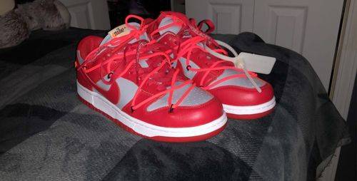 Nike x Off-White Dunk Low ‘University Red’ photo review