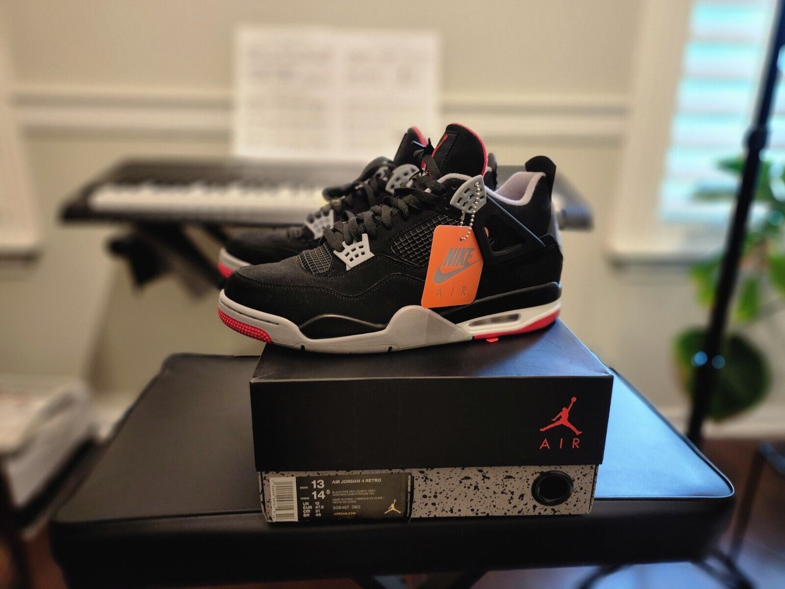 Air Jordan 4 Retro OG ‘Bred’ photo review