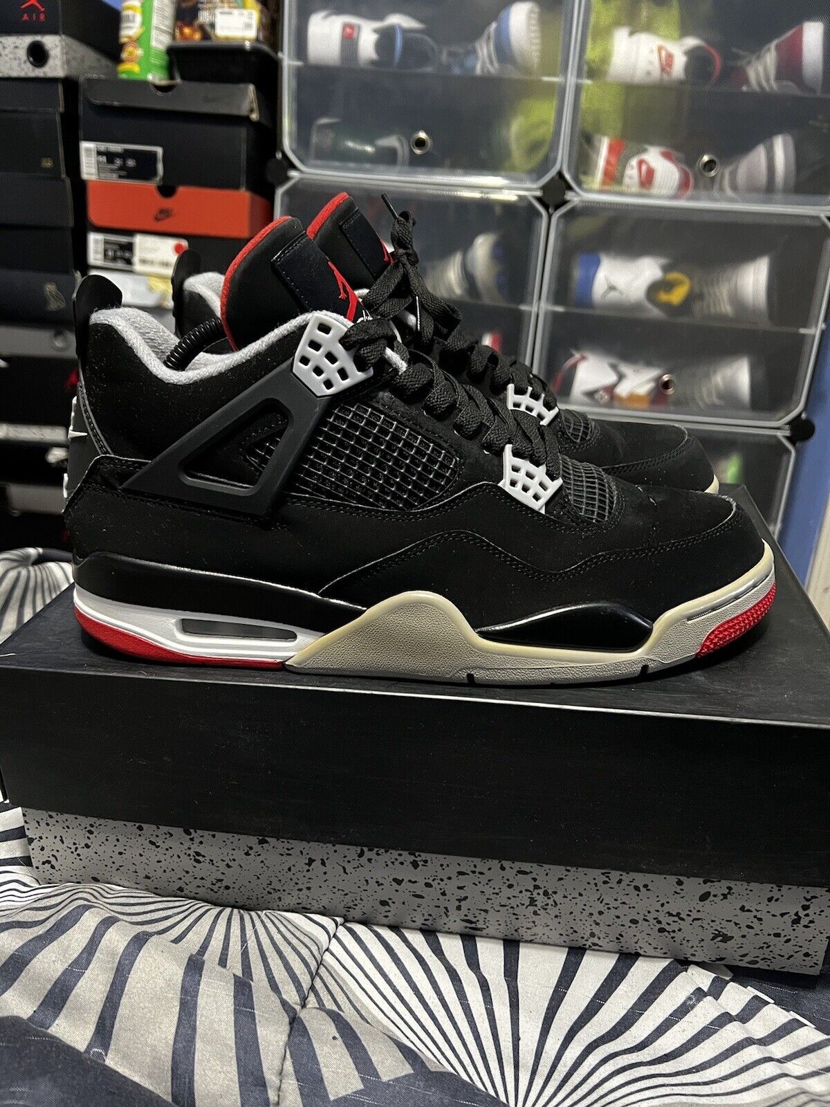 Air Jordan 4 Retro OG ‘Bred’ photo review