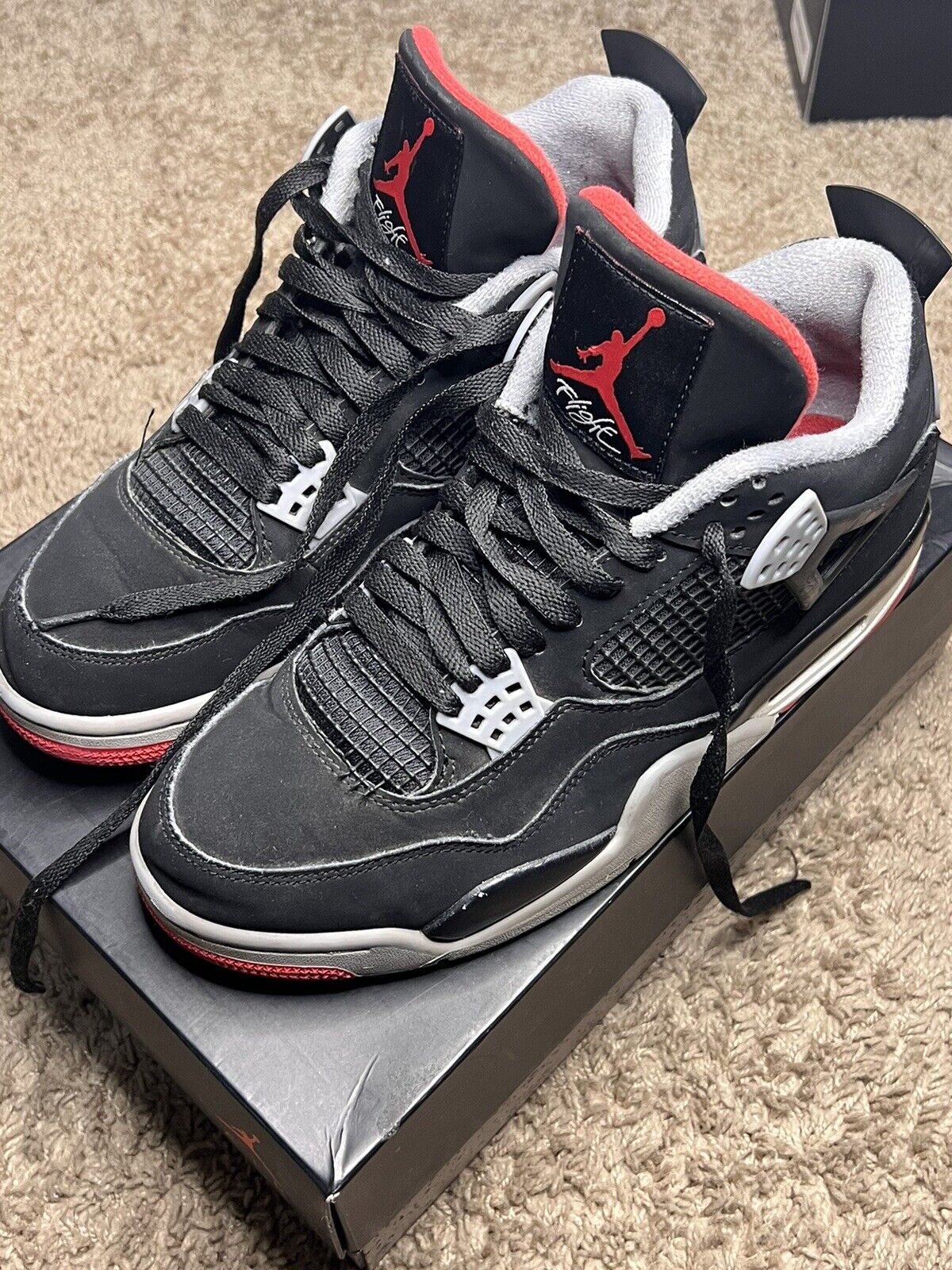 Air Jordan 4 Retro OG ‘Bred’ photo review