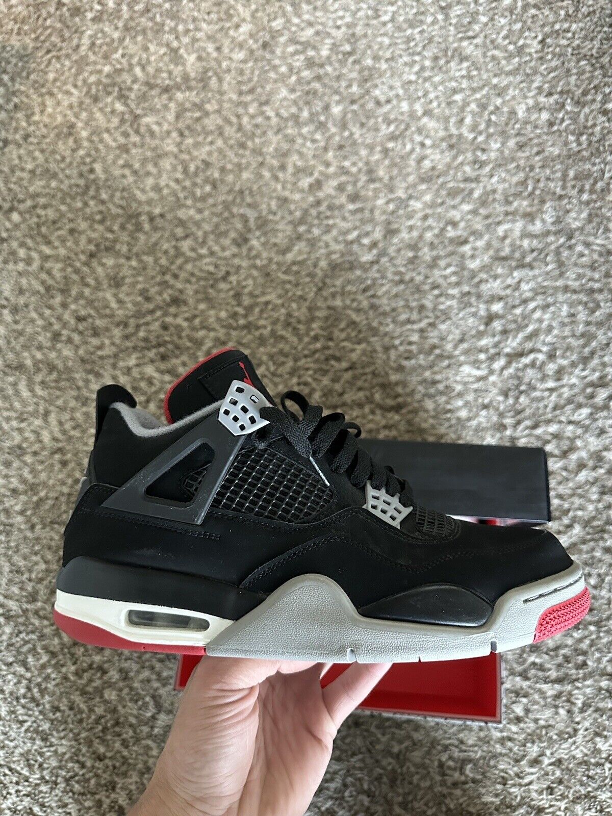 Air Jordan 4 Retro OG ‘Bred’ photo review