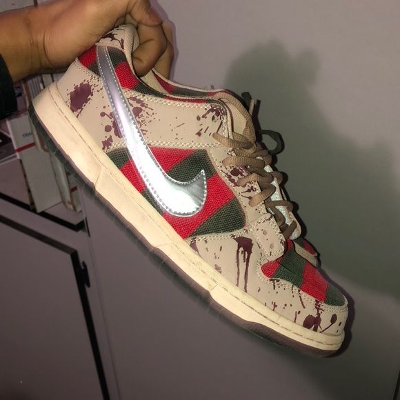  SB Dunk Low Pro ‘Freddy Krueger’ photo review