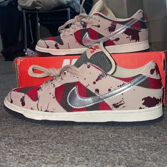  SB Dunk Low Pro ‘Freddy Krueger’ photo review