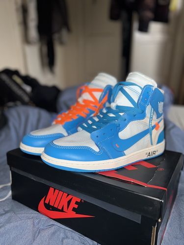Air Jordan 1 x Off-White Retro High OG ‘UNC’ photo review