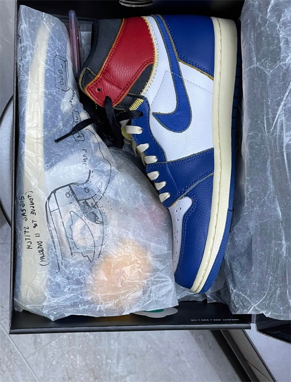 Air Jordan 1 Retro High NRG x Union LA ‘Storm Blue’ photo review