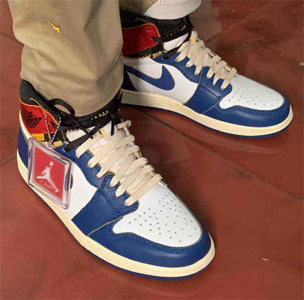 Air Jordan 1 Retro High NRG x Union LA ‘Storm Blue’ photo review