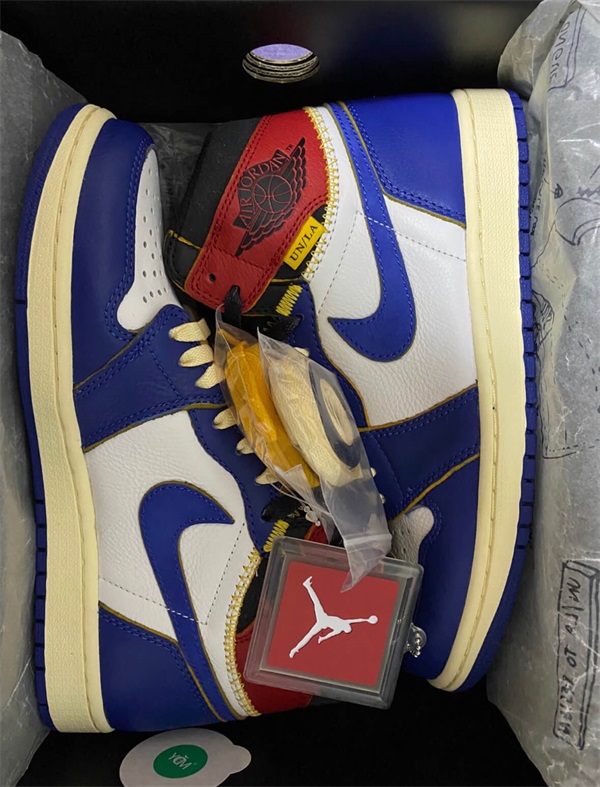 Air Jordan 1 Retro High NRG x Union LA ‘Storm Blue’ photo review