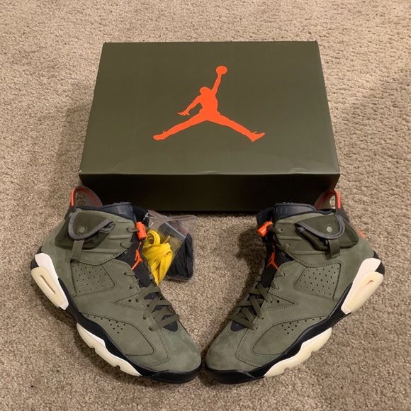 Air Jordan 6 Retro x Travis Scott ‘Olive’ photo review
