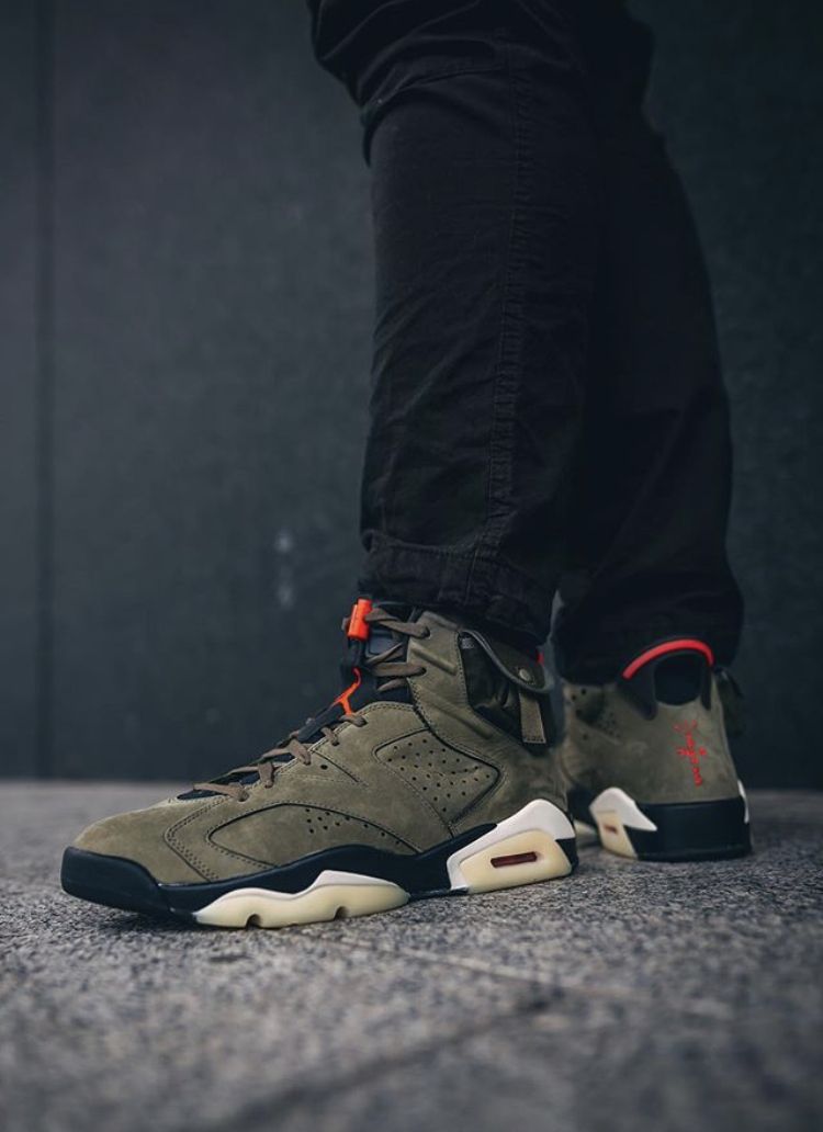 Air Jordan 6 Retro x Travis Scott ‘Olive’ photo review