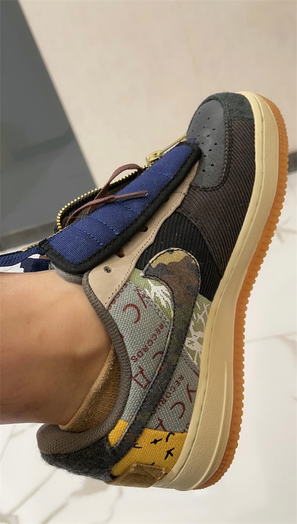  x Travis Scott Air Force 1 Low ‘Cactus Jack’ photo review
