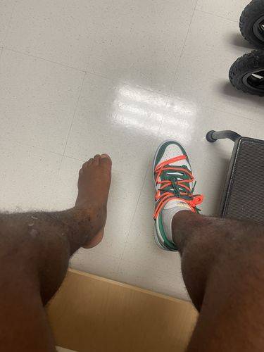  x Off-White Dunk Low ‘Pine Green’ photo review