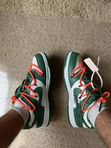  x Off-White Dunk Low ‘Pine Green’ photo review