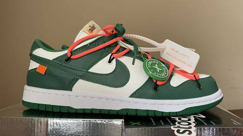 x Off-White Dunk Low ‘Pine Green’ photo review