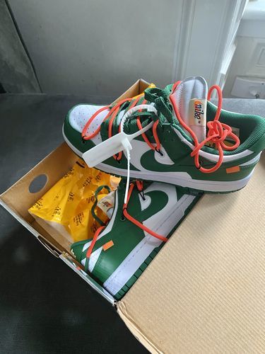  x Off-White Dunk Low ‘Pine Green’ photo review