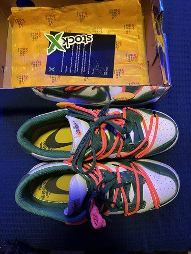  x Off-White Dunk Low ‘Pine Green’ photo review