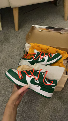  x Off-White Dunk Low ‘Pine Green’ photo review