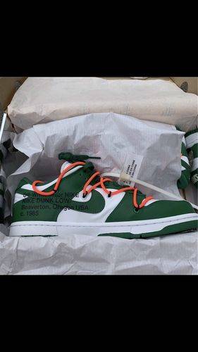  x Off-White Dunk Low ‘Pine Green’ photo review