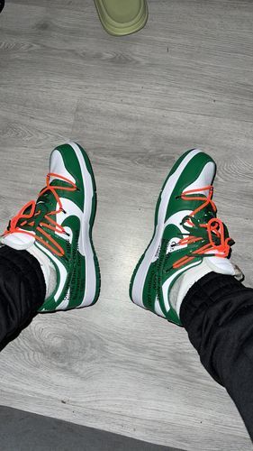 x Off-White Dunk Low ‘Pine Green’ photo review
