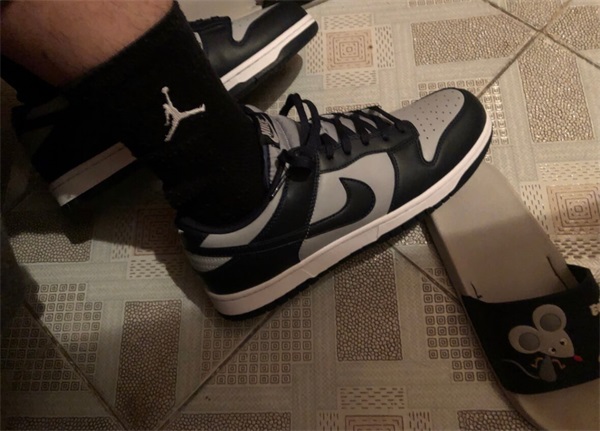  Dunk Low ‘Georgetown’ photo review