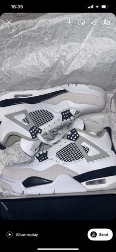 Air Jordan 4 Retro ‘Military Black’ photo review