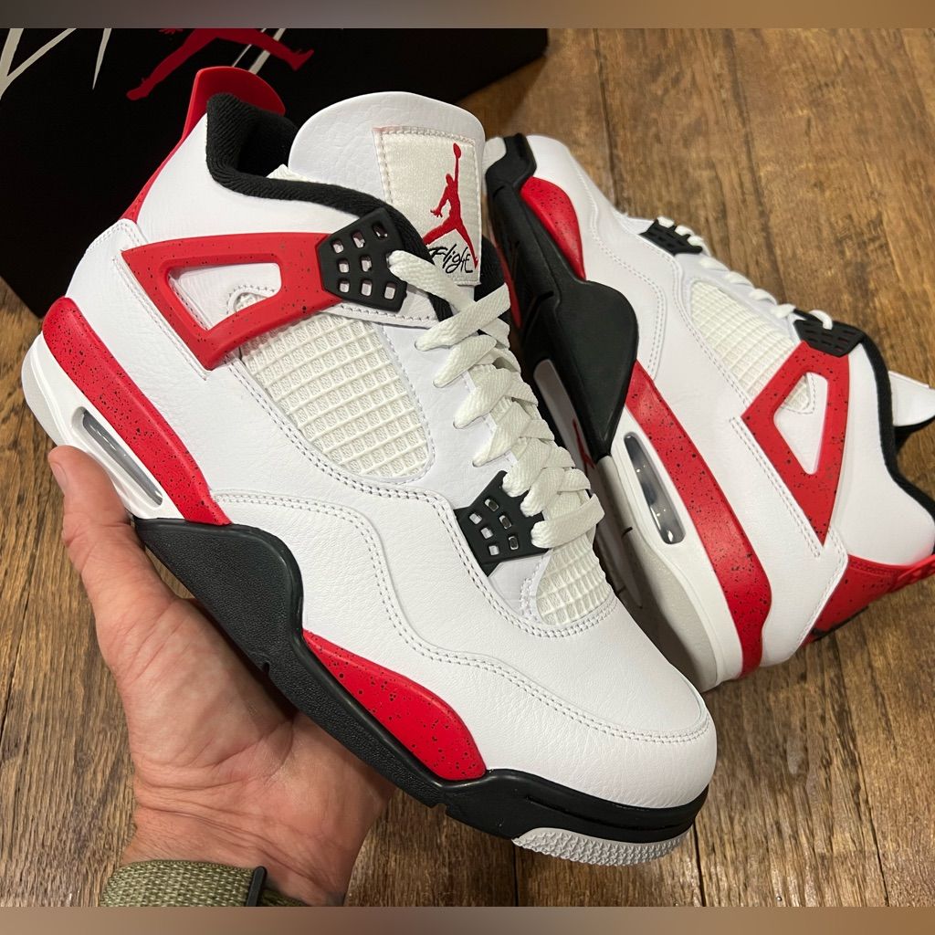 Air Jordan 4 Retro ‘Red Cement’ photo review