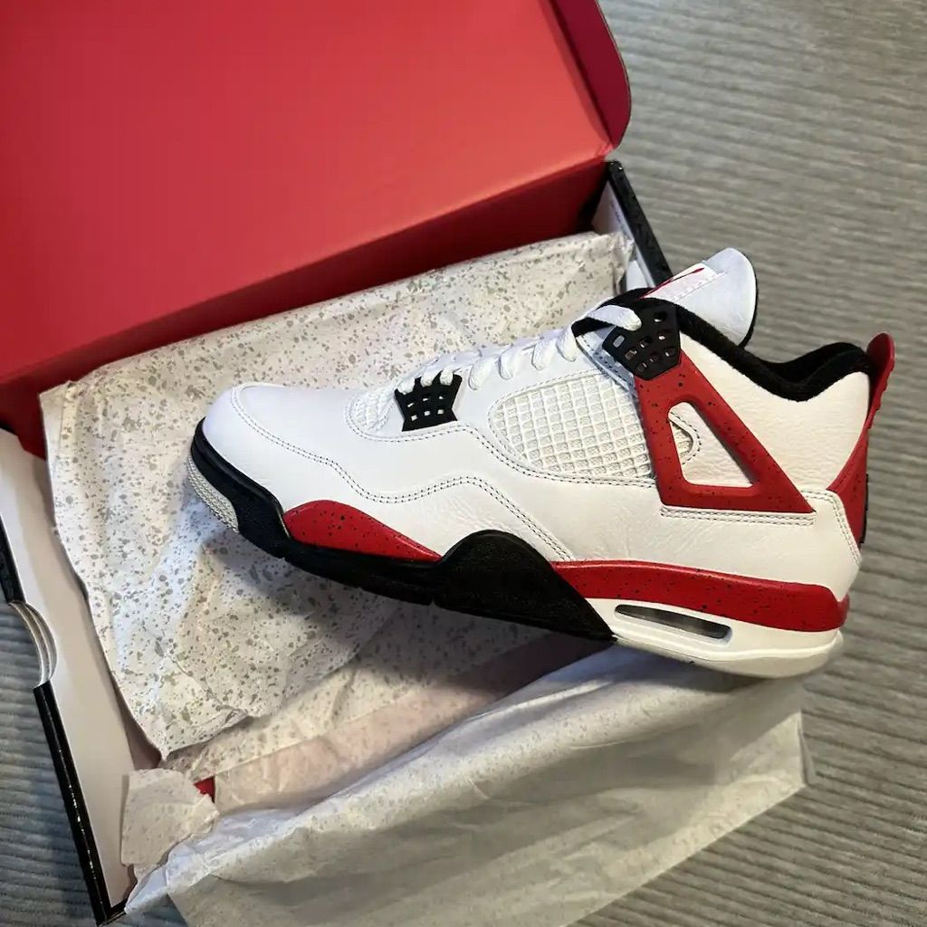 Air Jordan 4 Retro ‘Red Cement’ photo review