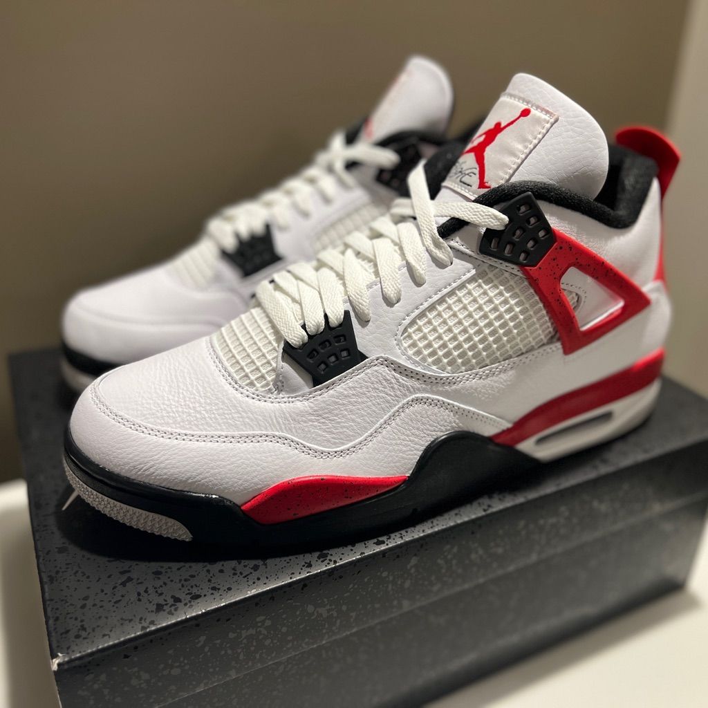 Air Jordan 4 Retro ‘Red Cement’ photo review