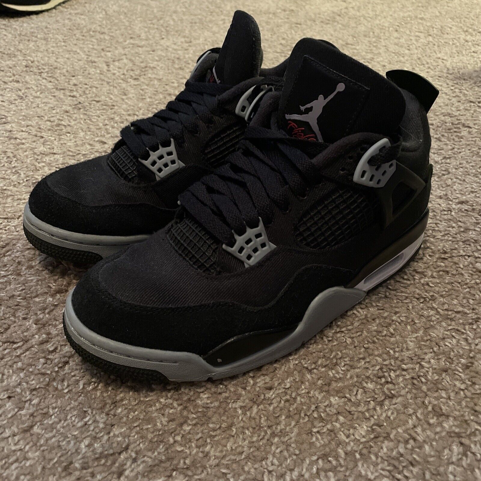 Air Jordan 4 Retro SE ‘Black Canvas’ photo review