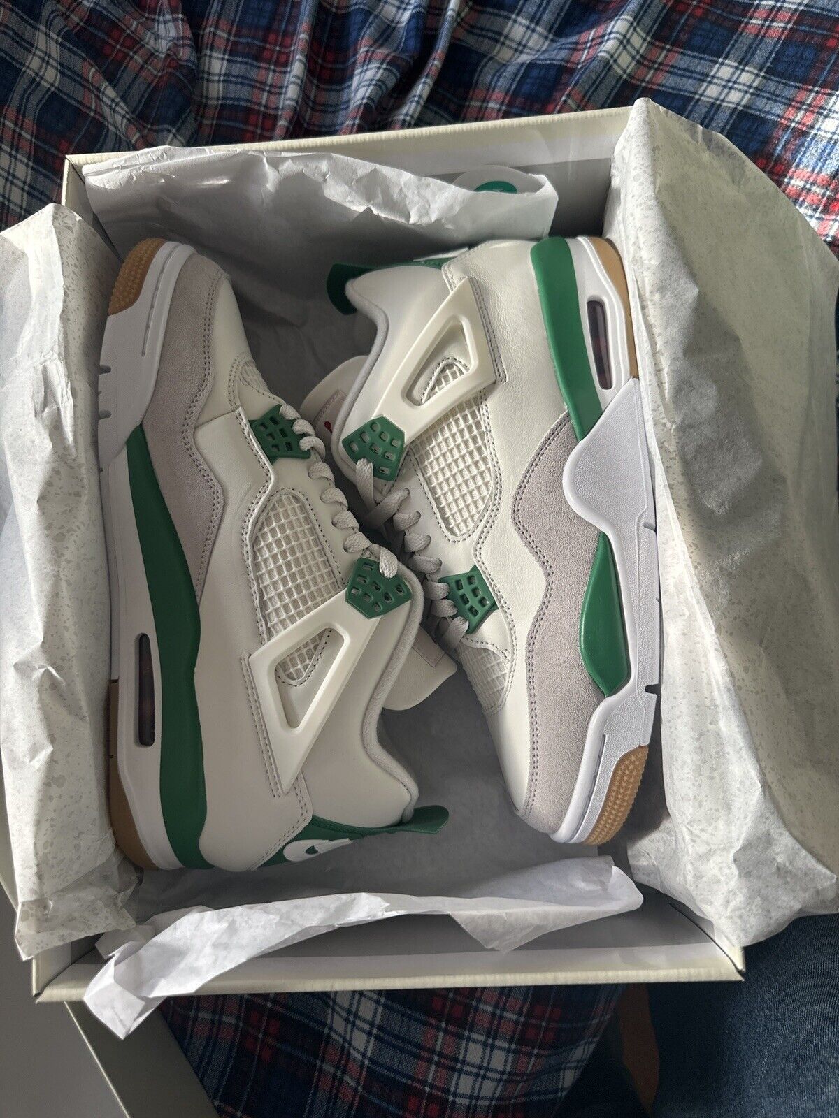 Air Jordan 4 Retro SB ‘Pine Green’ photo review