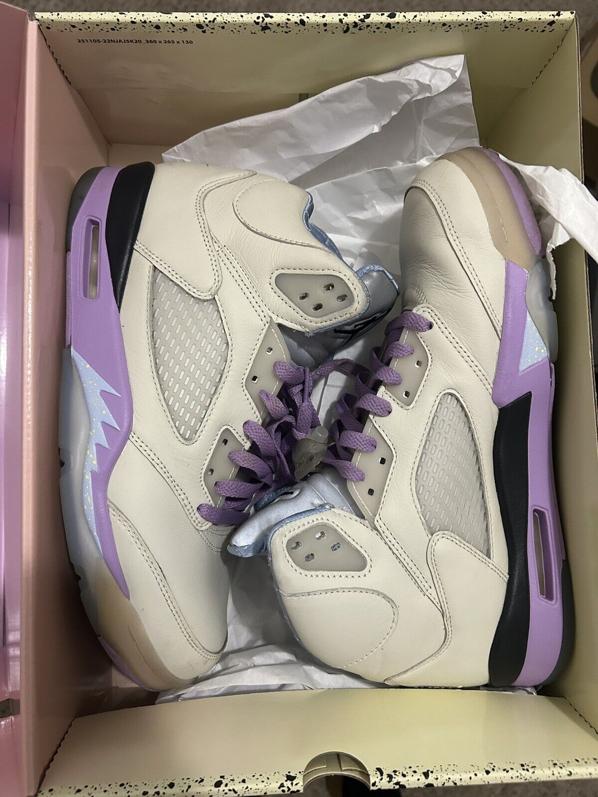 Air Jordan 5 Retro x DJ Khaled ‘We The Best – Sail’ photo review