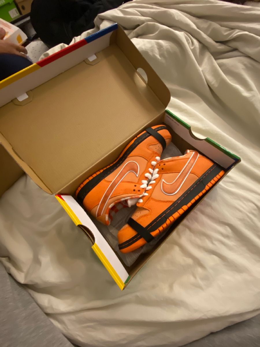  SB Dunk Low ‘Concepts Orange Lobster’ photo review