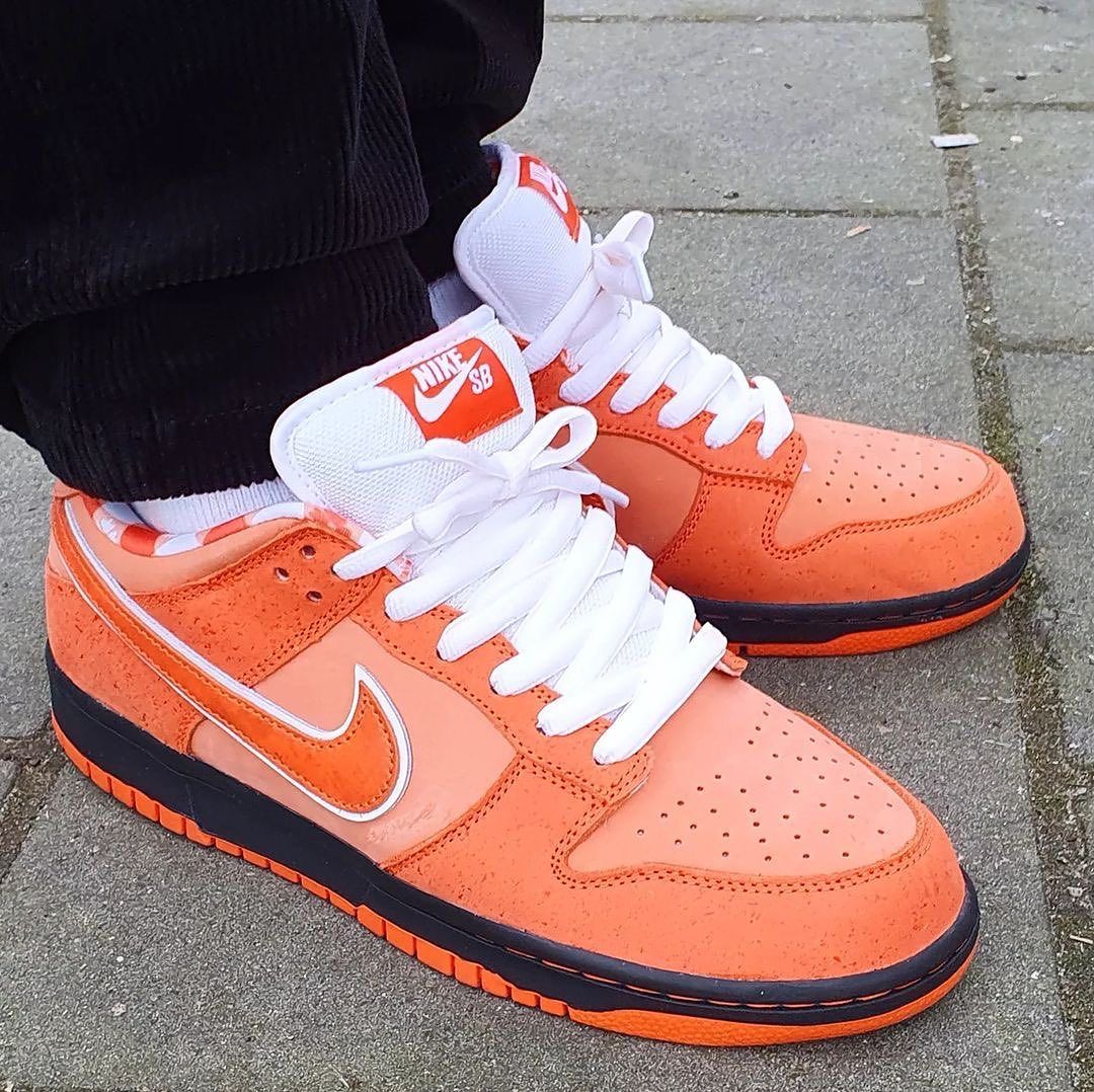  SB Dunk Low ‘Concepts Orange Lobster’ photo review